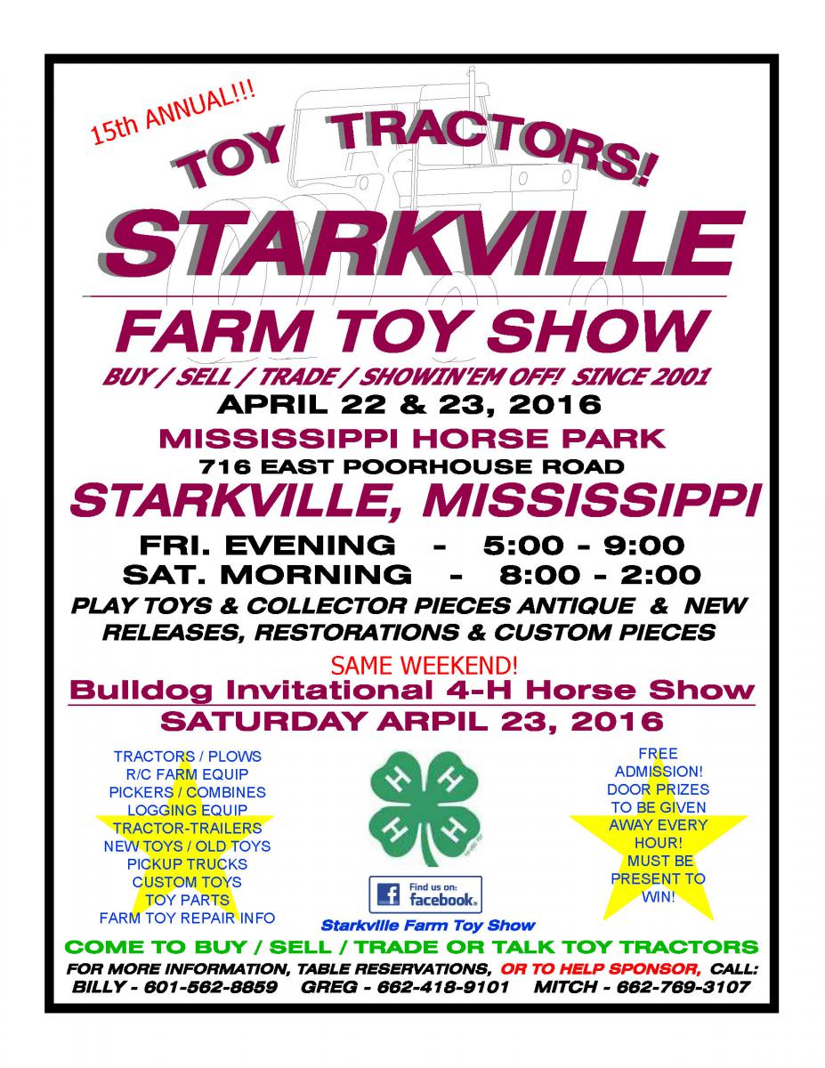 Starkville Farm Toy Show Mississippi Horse Park