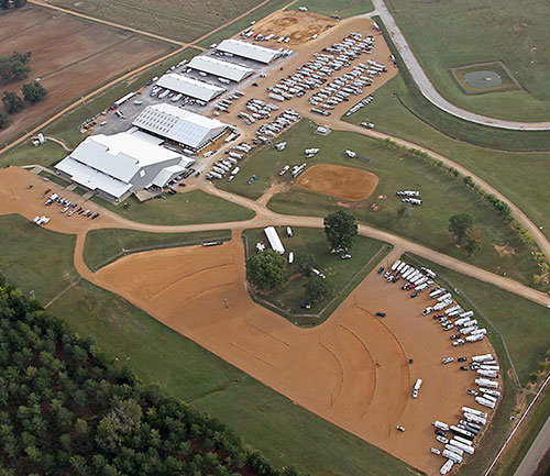 Aerial view so you can see what the Horse Park is
